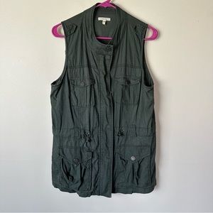 Army Green Cargo Vest